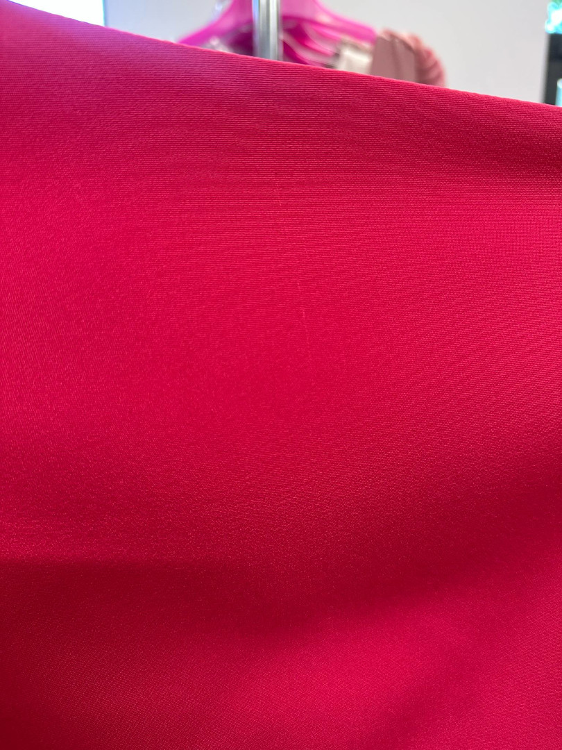 Miami A347 - long asymmetrical fuchsia colored one shoulder dress - Kulunove image 2