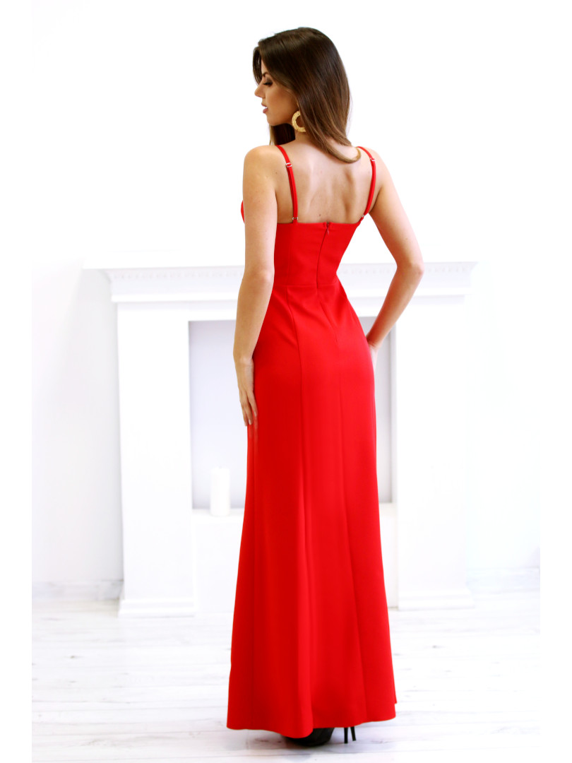 Marika - elegant dress with a beautiful neckline - Kulunove image 3
