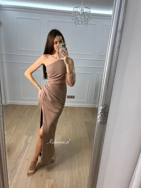 Beige dresses